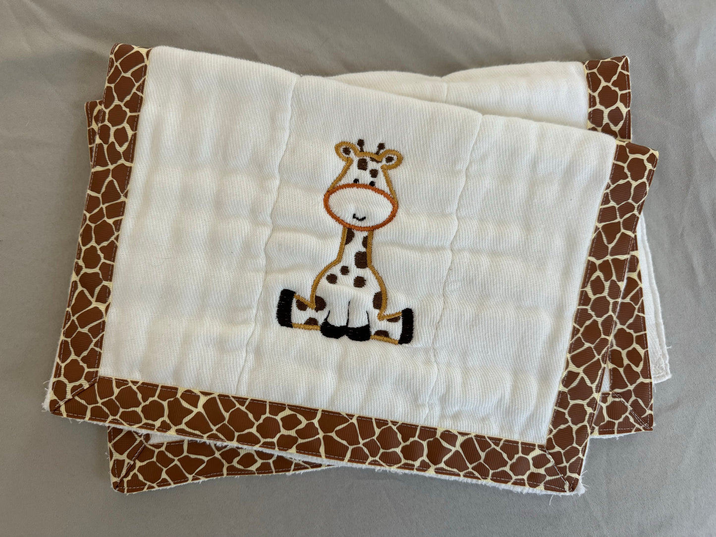 Giraffe Burpcloth