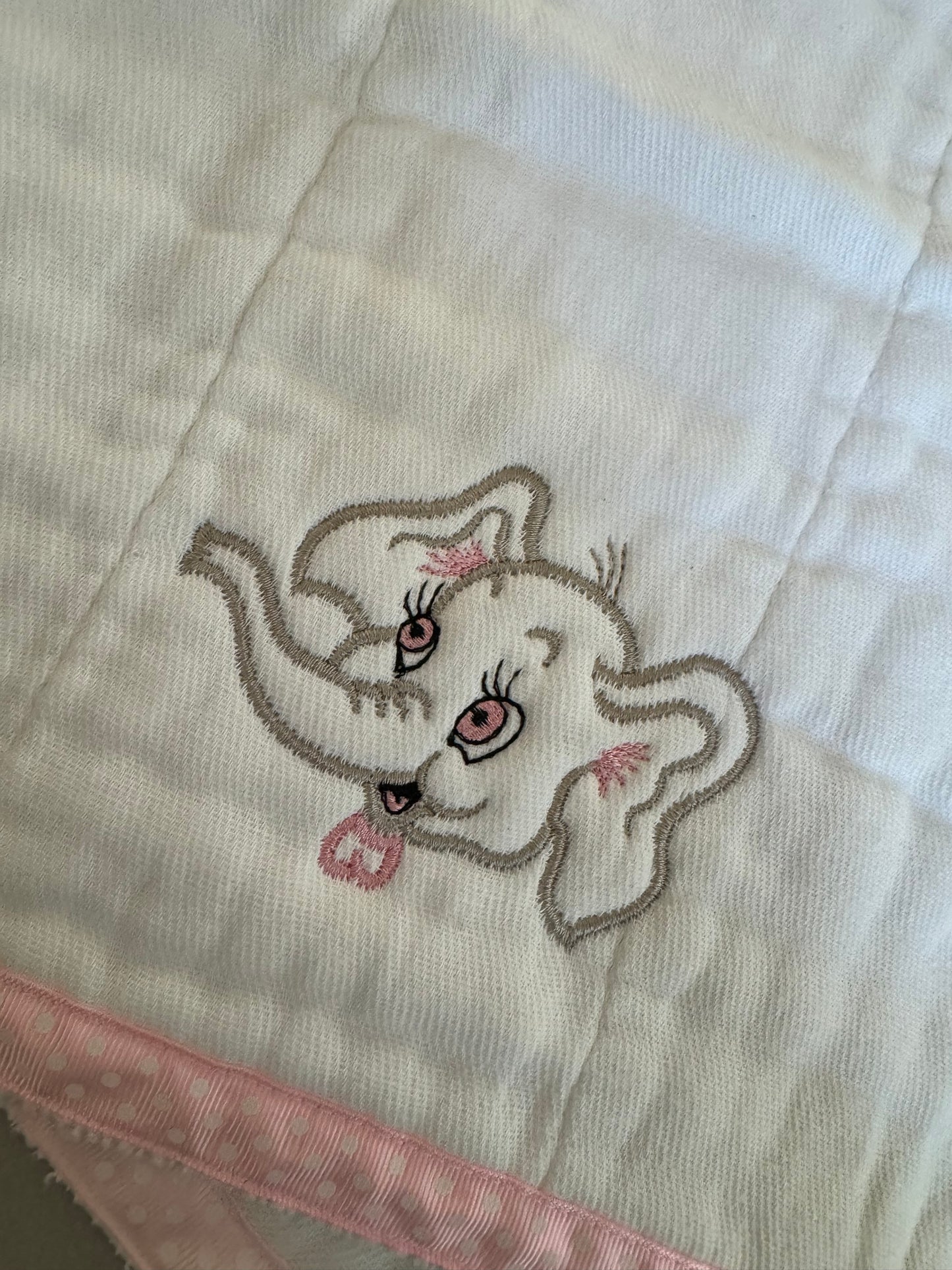 Elephant Burp Cloth