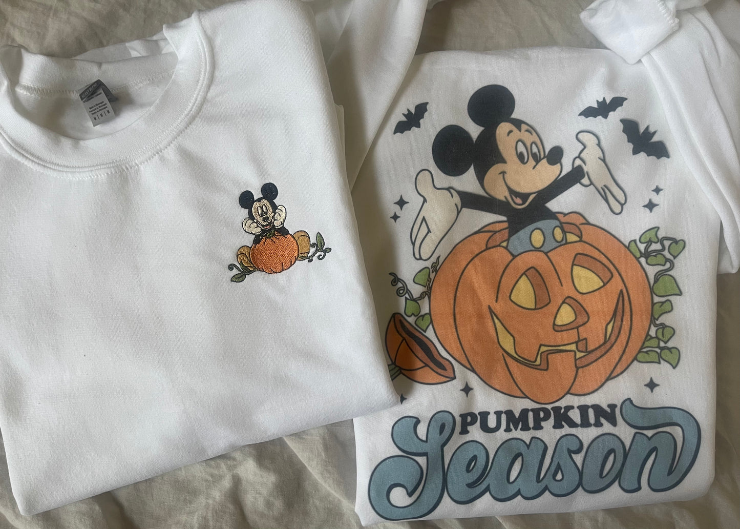 Mickey Pumpkin Pullover Sweatshirt