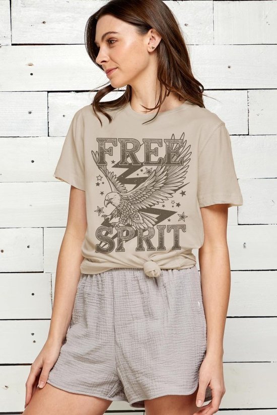 Free Spirit Eagle Graphic Tee